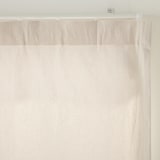 綿洗いざらし平織ノンプリーツカーテン