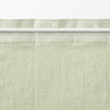 綿洗いざらし平織ノンプリーツカーテン