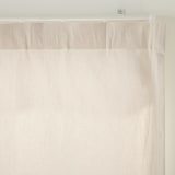 綿洗いざらし平織ノンプリーツカーテン