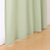 綿洗いざらし平織ノンプリーツカーテン