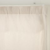 綿洗いざらし平織ノンプリーツカーテン