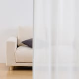 綿ボイルノンプリーツレースカーテン