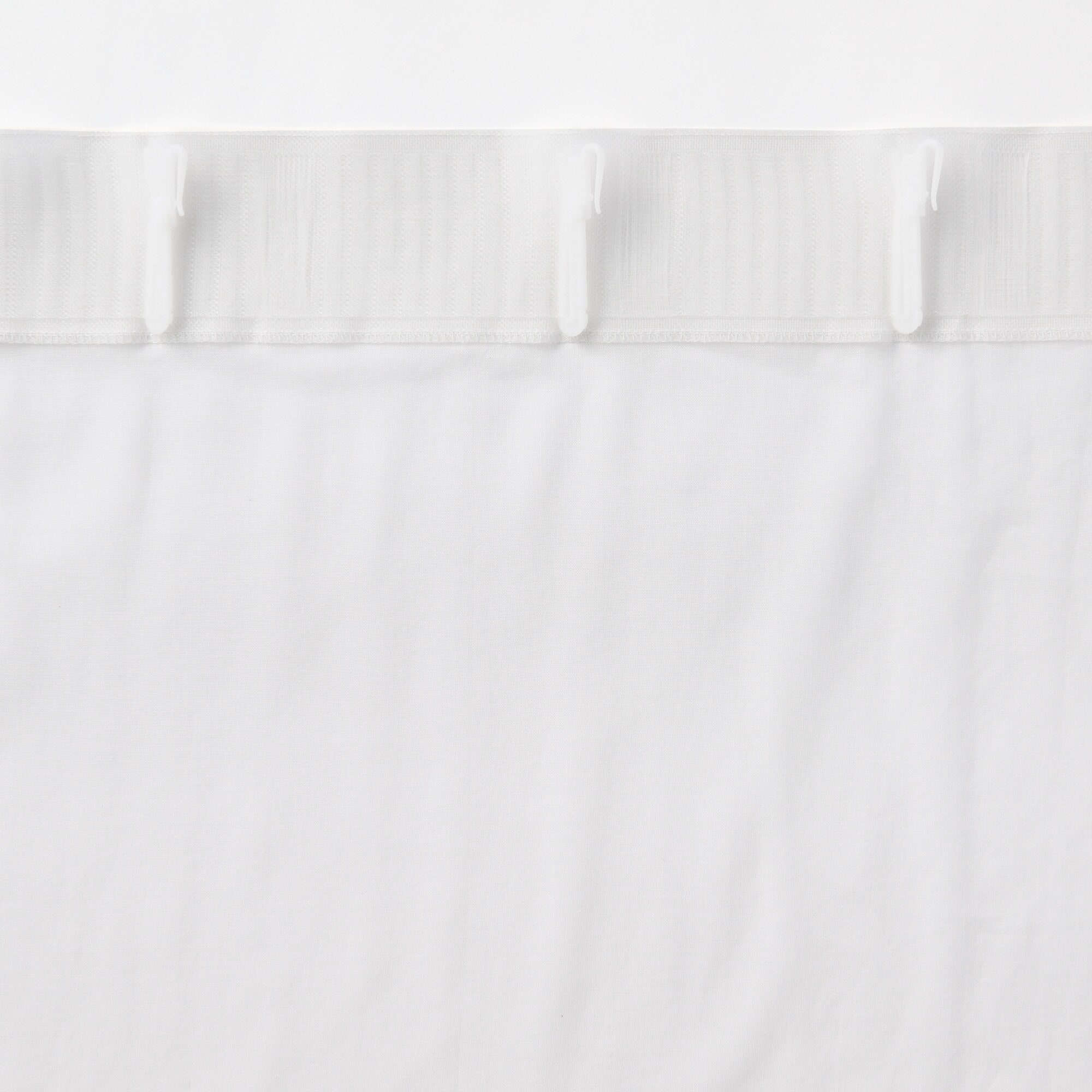 綿ボイルノンプリーツレースカーテン