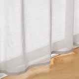 綿ボイルノンプリーツレースカーテン