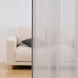 綿ボイルノンプリーツレースカーテン