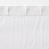 綿ボイルノンプリーツレースカーテン