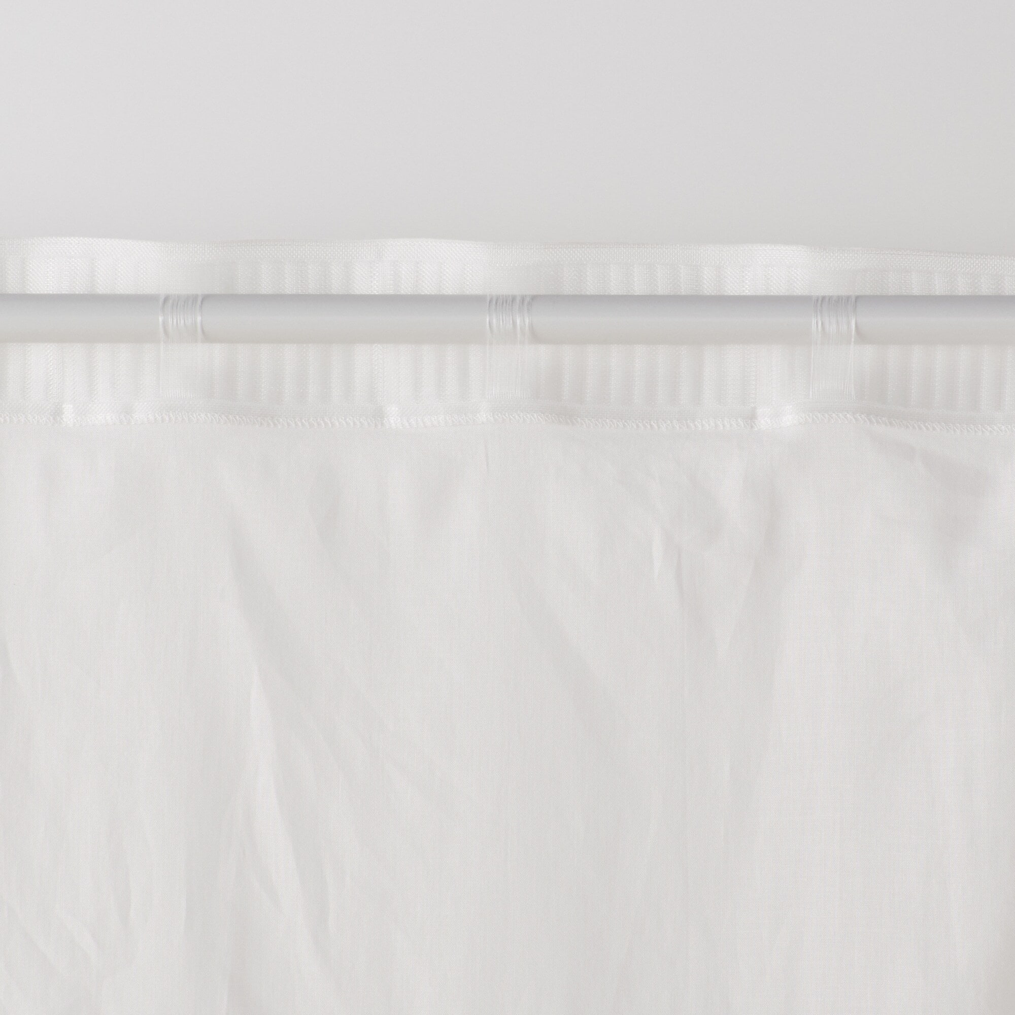 綿ボイルノンプリーツレースカーテン