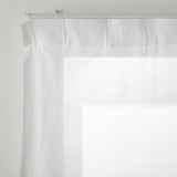 綿ボイルノンプリーツレースカーテン