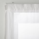 綿ボイルノンプリーツレースカーテン