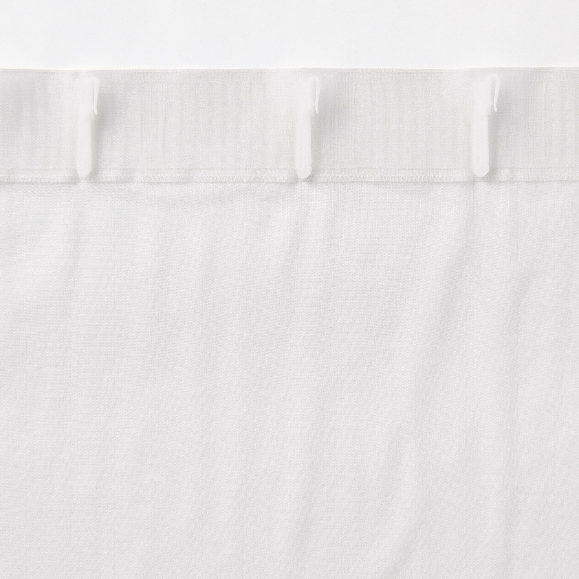 綿ボイルノンプリーツレースカーテン