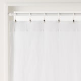 綿ボイルノンプリーツレースカーテン