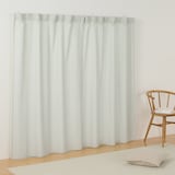 再生ポリエステル使い　ノンプリーツカーテン