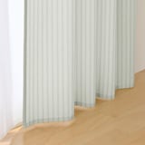 再生ポリエステル使い　ノンプリーツカーテン