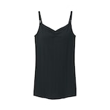 婦人　コットン混パターンメッシュ授乳に便利なブラキャミソール