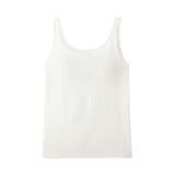 婦人　胸のボリュームをおさえる　ブラタンクトップ