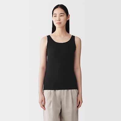 婦人　胸のボリュームをおさえる　ブラタンクトップ（2026年仕様）