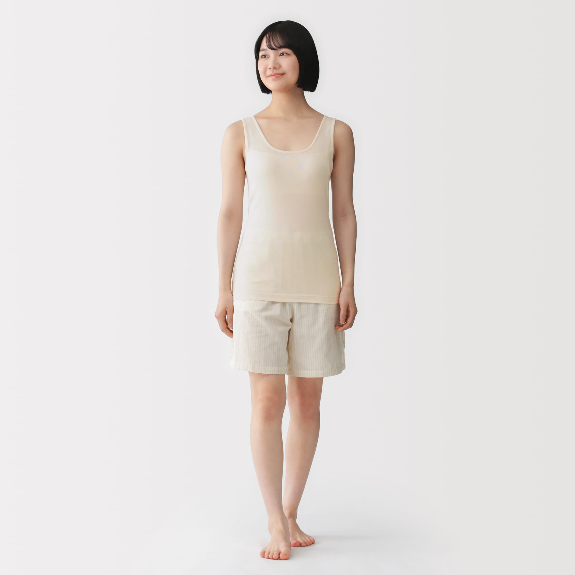 婦人 無染色カップ入りタンクトップ | 無印良品