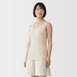 婦人　無染色カップ入りタンクトップ