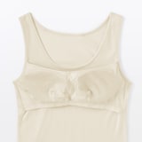 婦人　無染色カップ入りタンクトップ