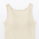 婦人　無染色カップ入りタンクトップ
