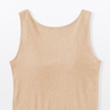 婦人　無染色カップ入りタンクトップ