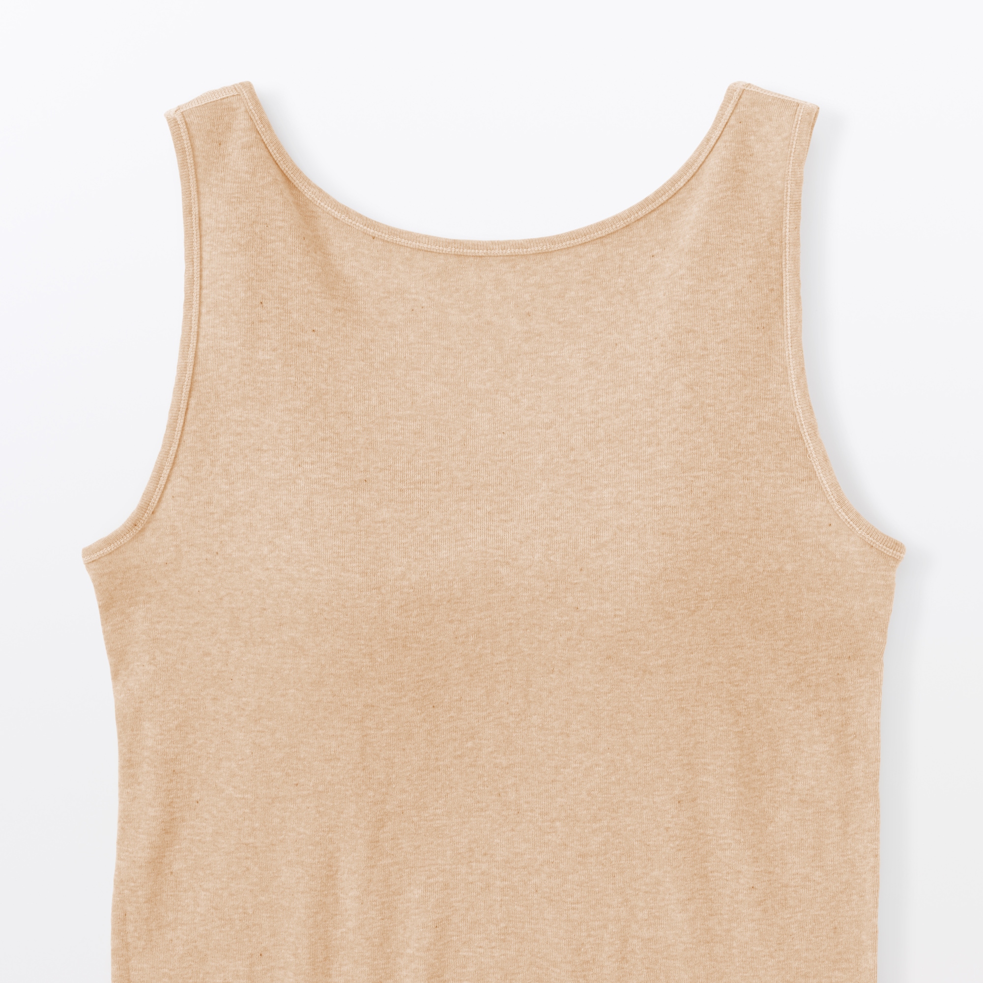 婦人　無染色カップ入りタンクトップ