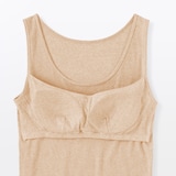 婦人　無染色カップ入りタンクトップ