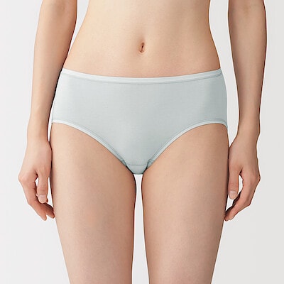 婦人　なめらかミディショーツ