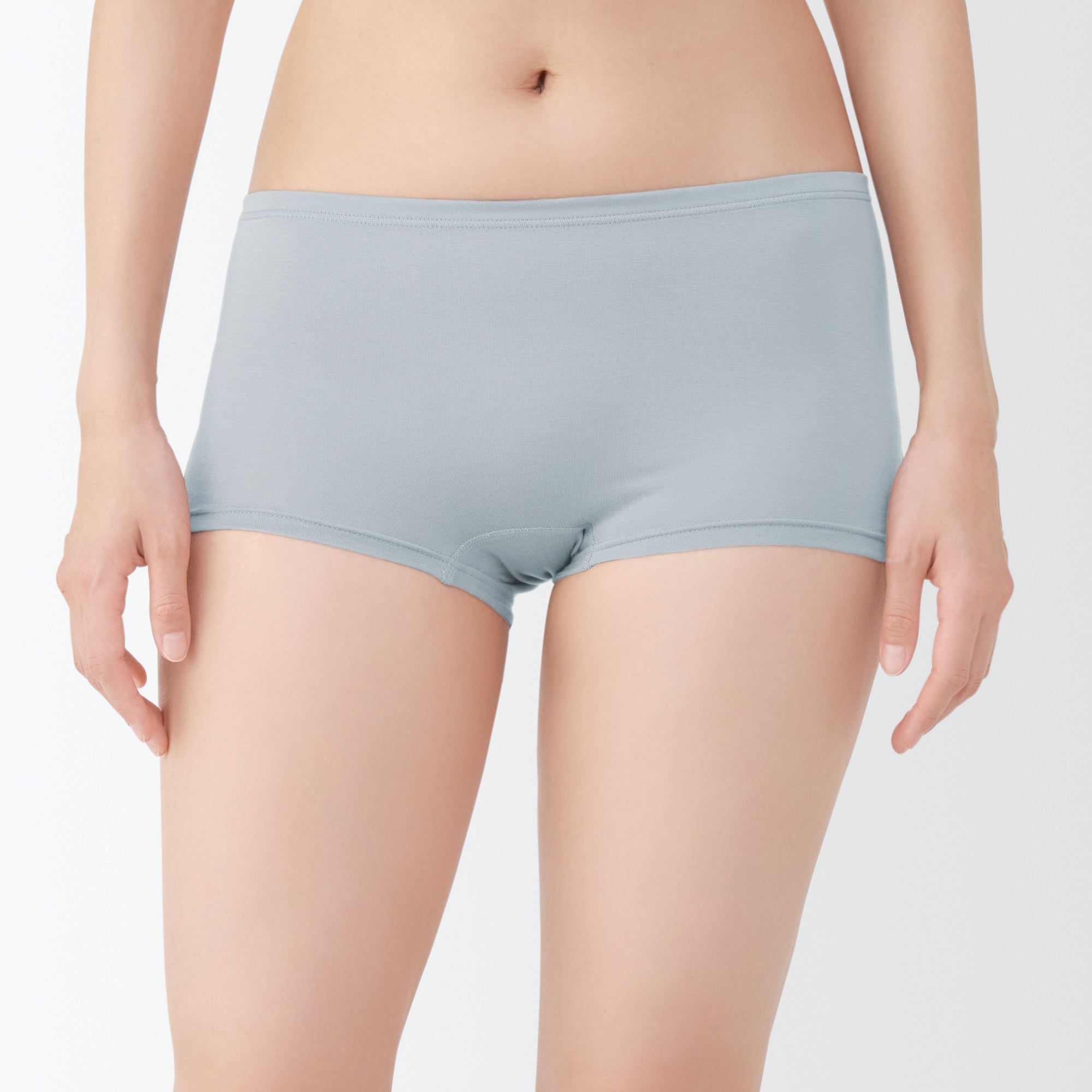 婦人　なめらかボクサーショーツ