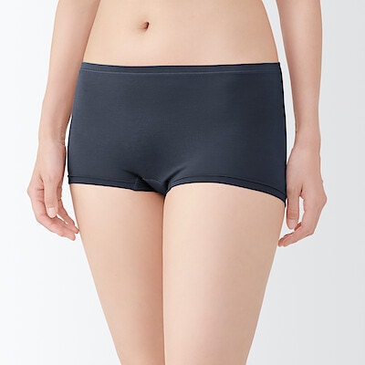 婦人　なめらかボクサーショーツ