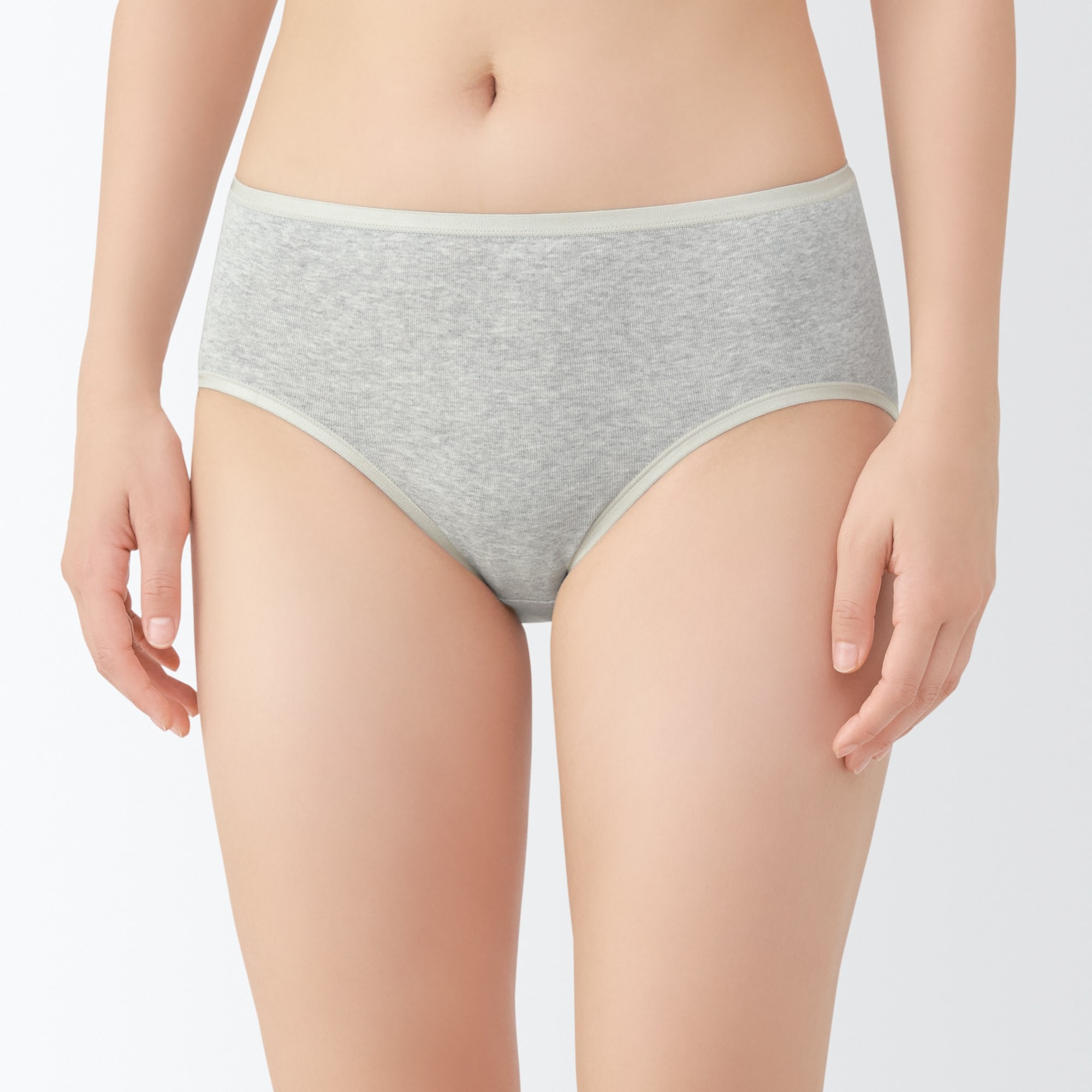 婦人　フライス編みハイライズショーツ