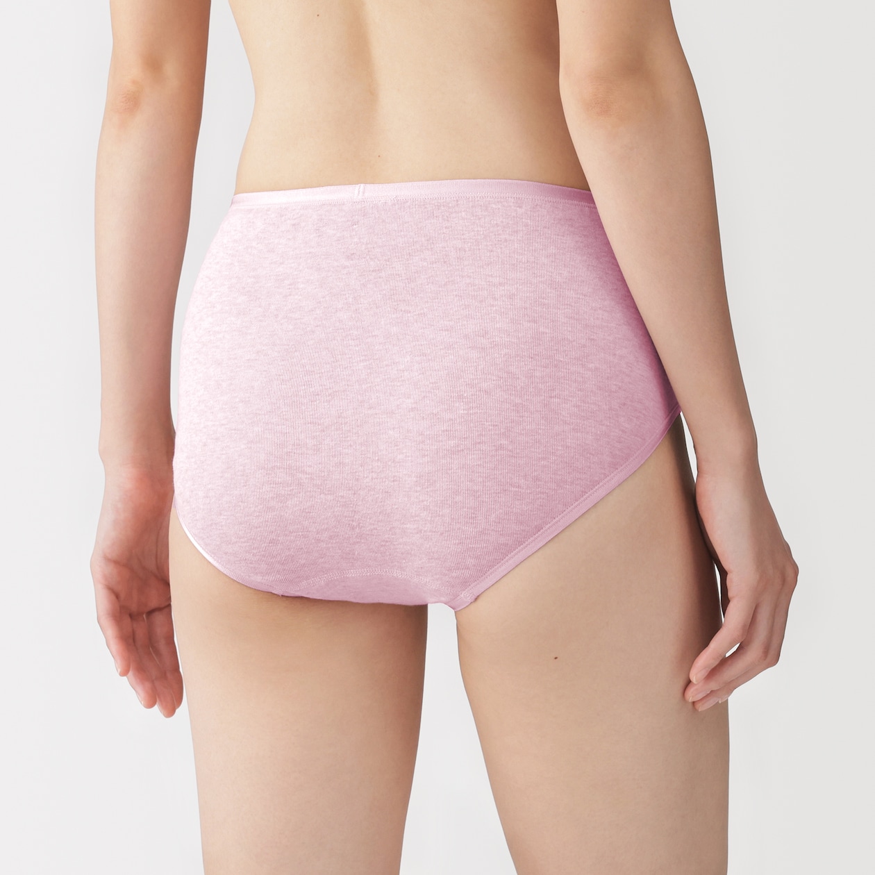 婦人　フライス編みハイライズショーツ