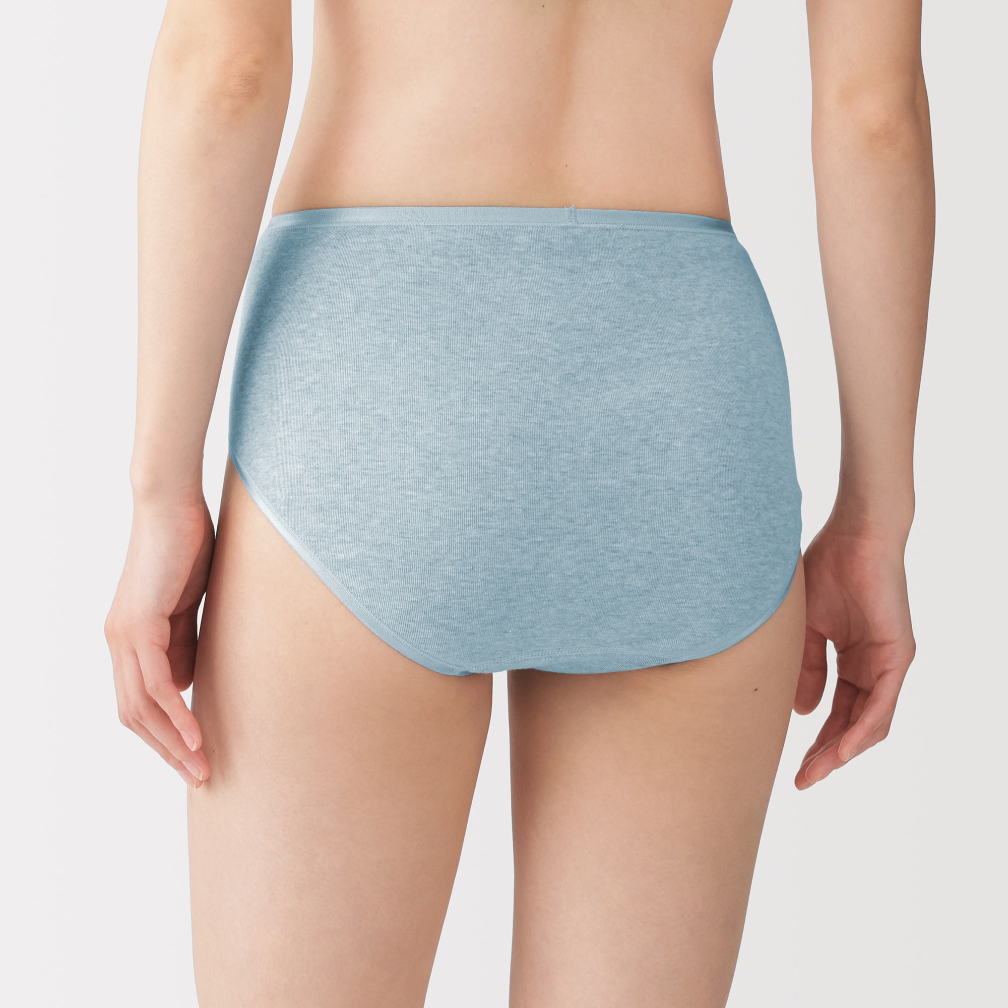 婦人　フライス編みハイライズショーツ