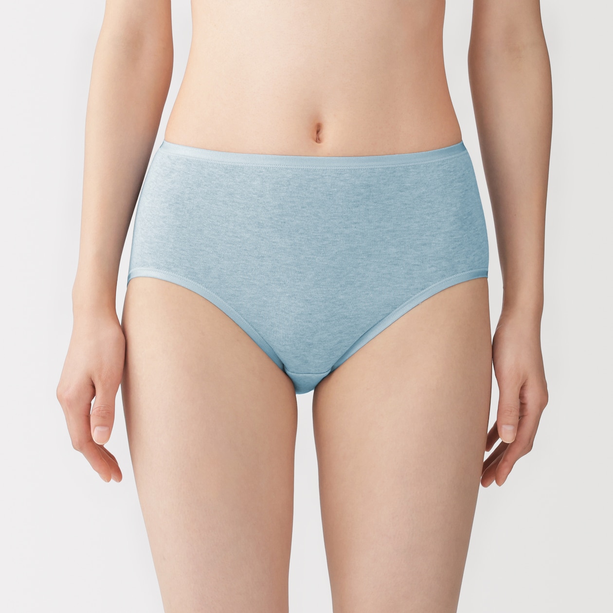 婦人　フライス編みハイライズショーツ