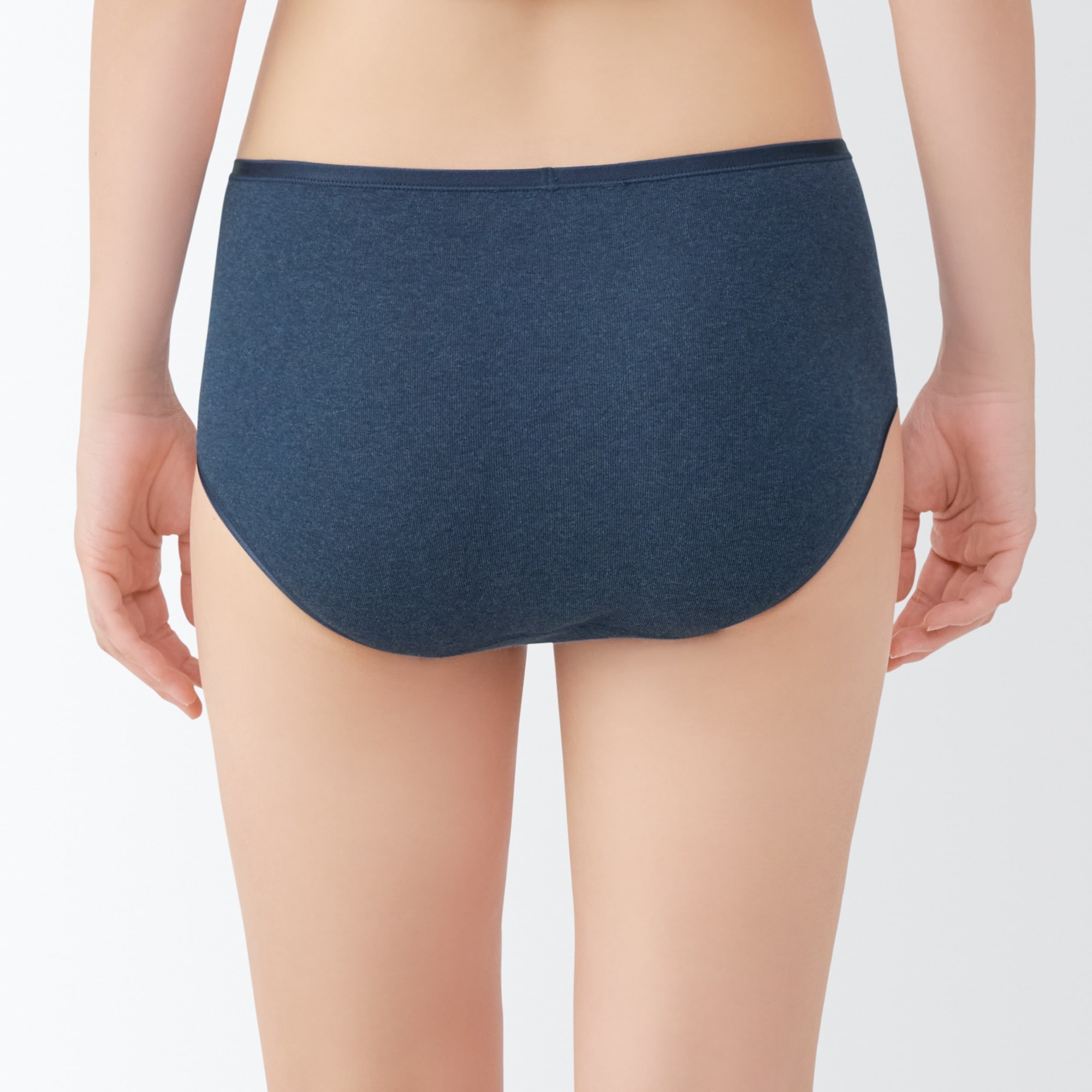 婦人　フライス編みハイライズショーツ