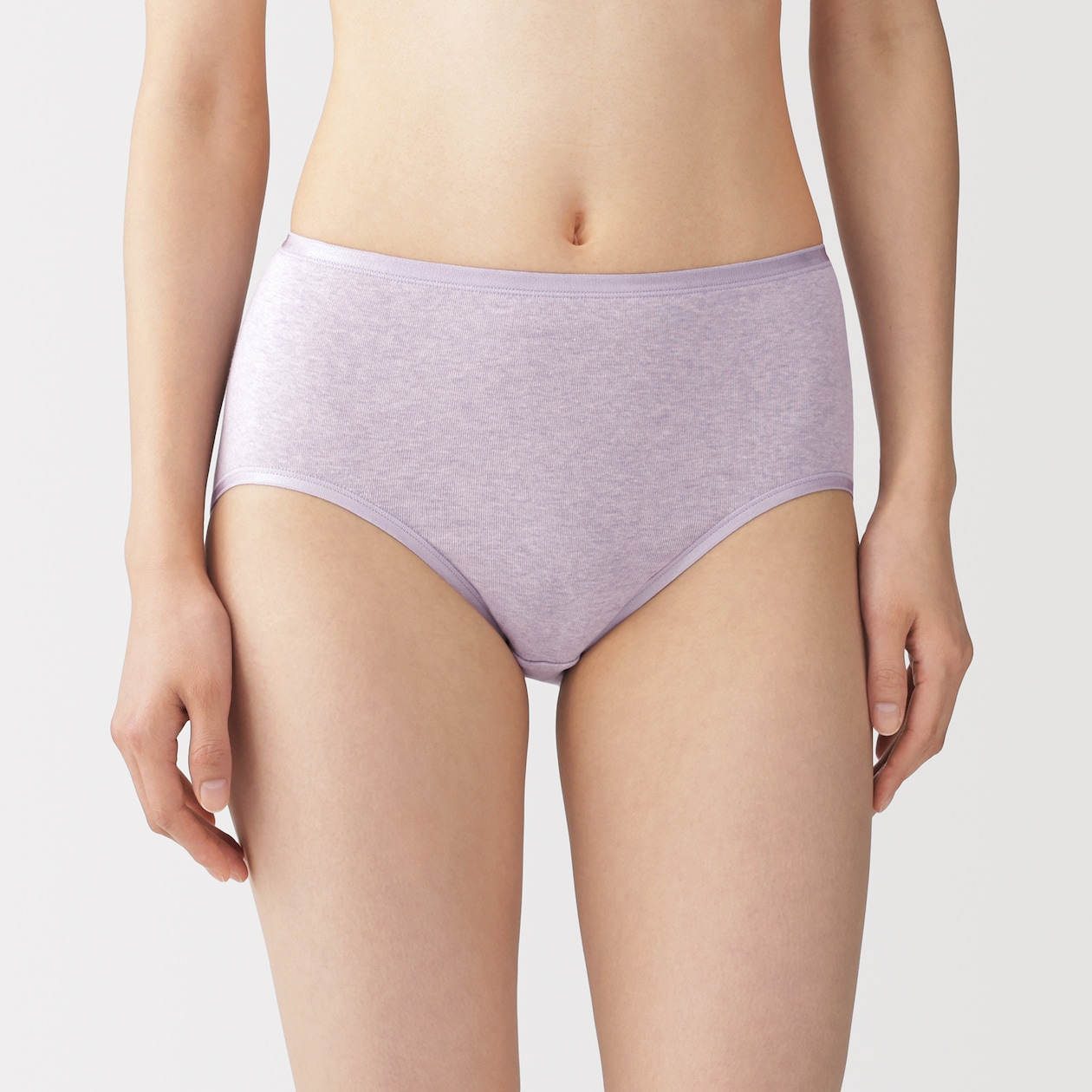 婦人　フライス編みハイライズショーツ