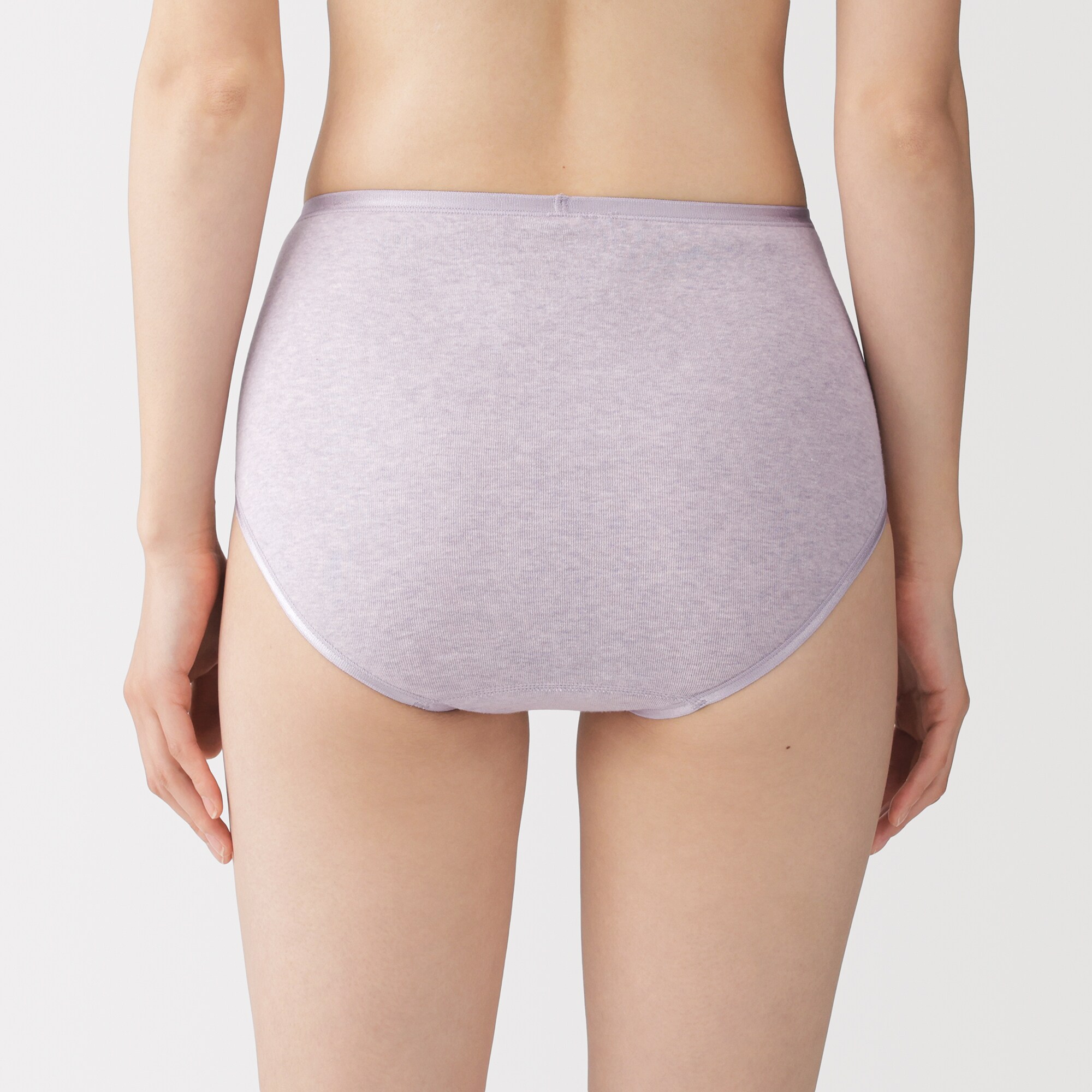 婦人　フライス編みハイライズショーツ