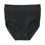 婦人　なめらかレース付きハイライズショーツ