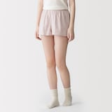 婦人　脇に縫い目のない　二重ガーゼ　婦人トランクス