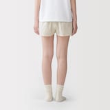 婦人　脇に縫い目のない　二重ガーゼ　婦人トランクス