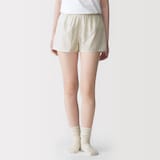 婦人　脇に縫い目のない　二重ガーゼ　婦人トランクス