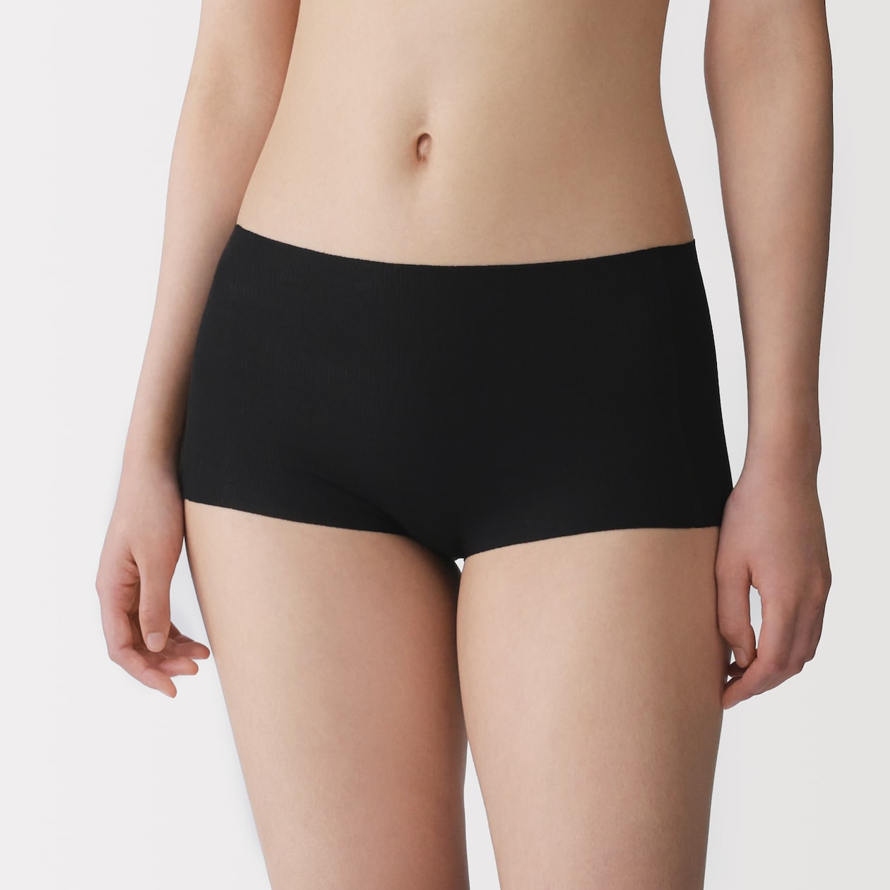 婦人　肌あたりがやさしいリブショーツ