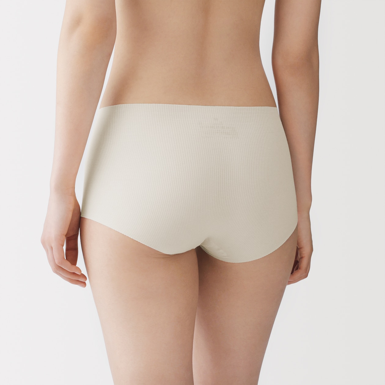 婦人　肌あたりがやさしいリブショーツ