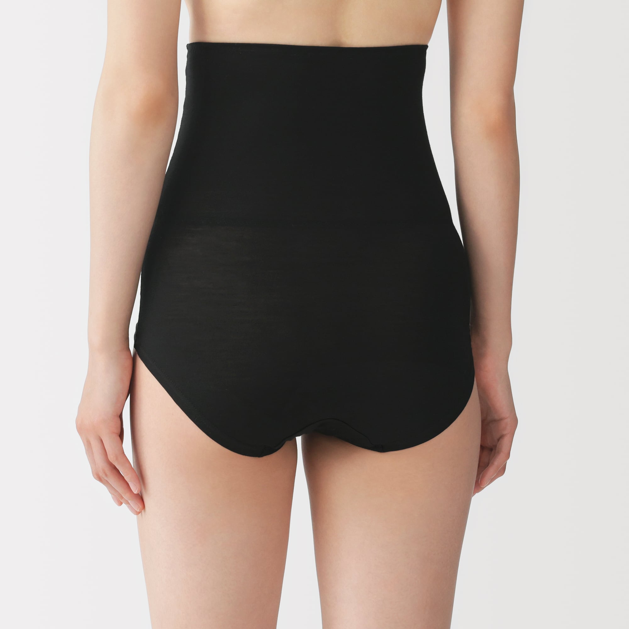 婦人　なめらかウール混　はらまき付きショーツ