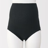 婦人　コットン混パターンメッシュショーツロングタイプ