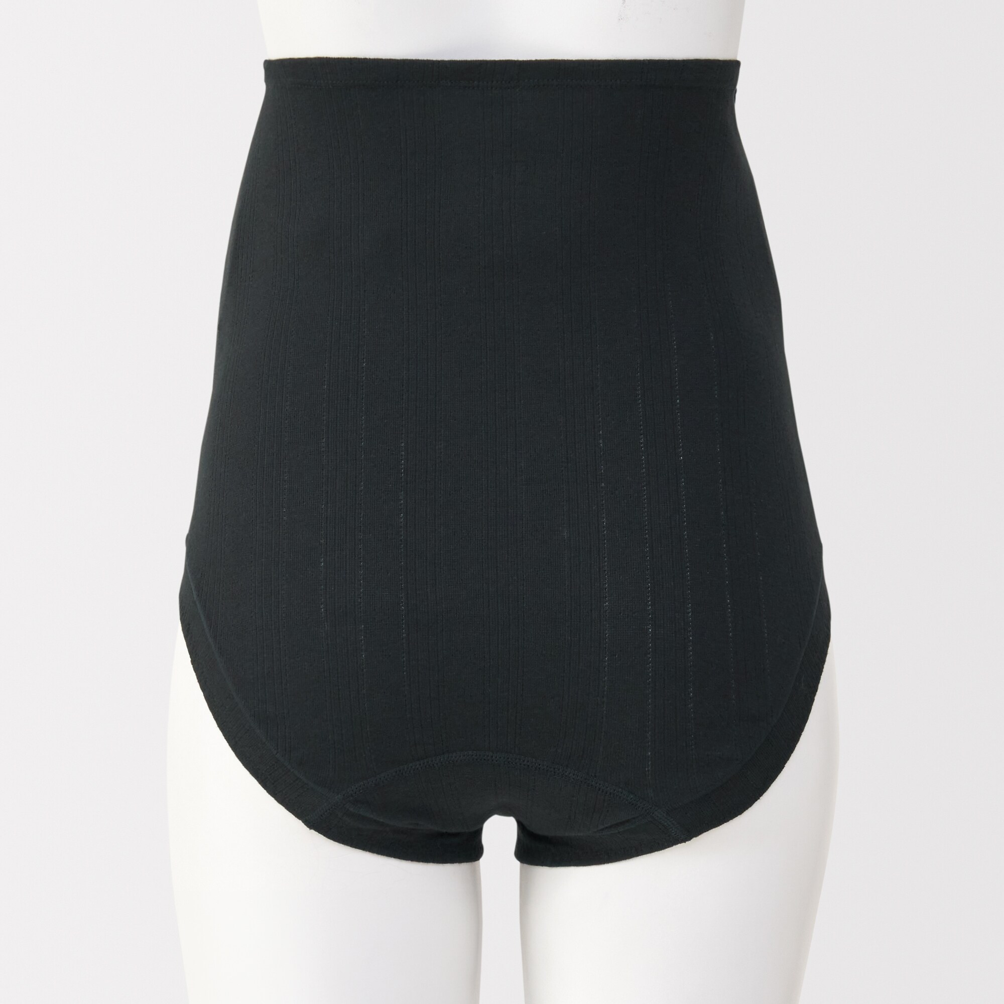 婦人　コットン混パターンメッシュショーツロングタイプ