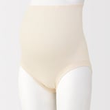 婦人　コットン混パターンメッシュショーツロングタイプ