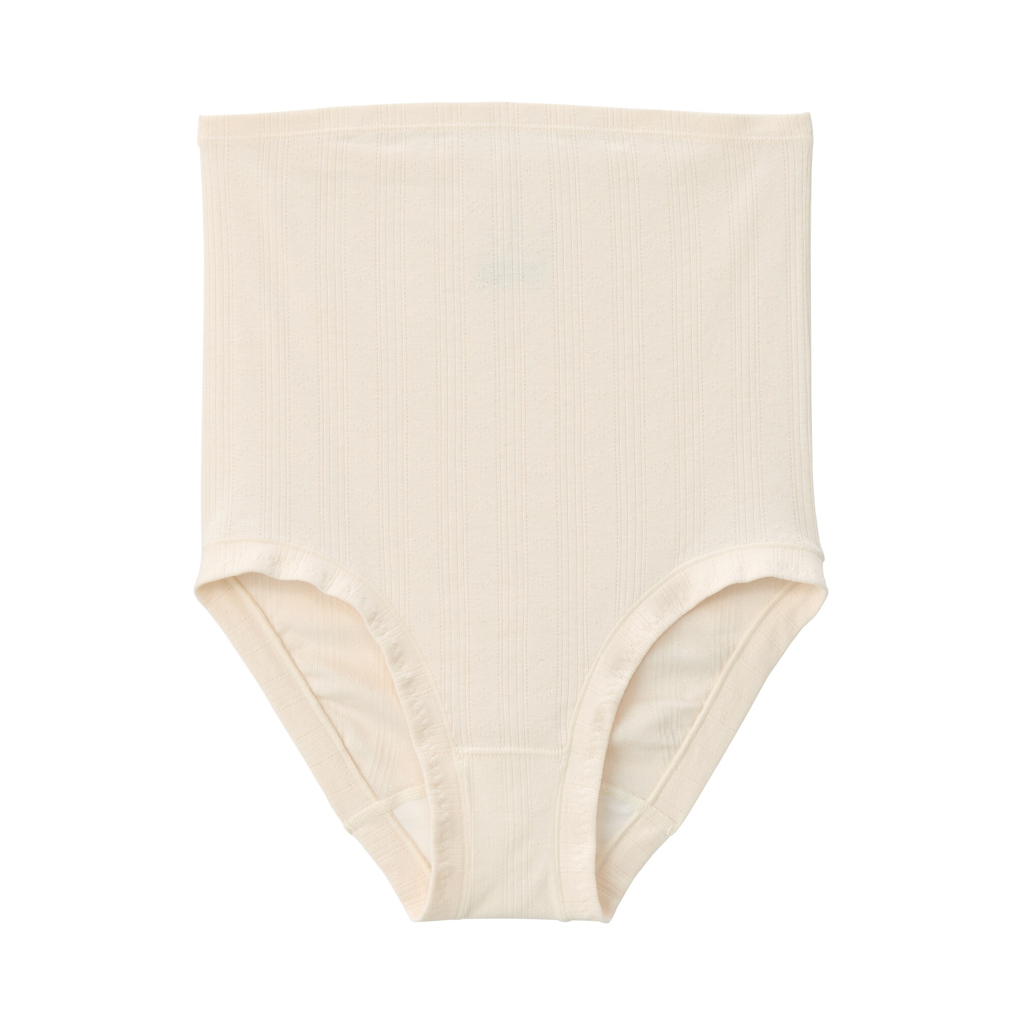 婦人　コットン混パターンメッシュショーツロングタイプ