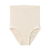 婦人　コットン混パターンメッシュショーツロングタイプ