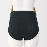 婦人　コットン混パターンメッシュショーツショートタイプ